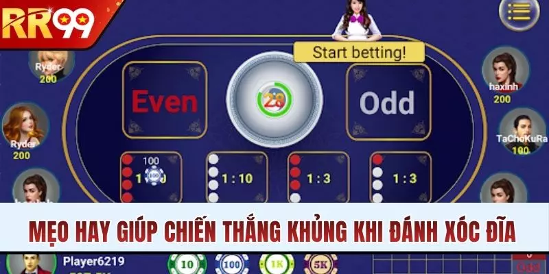 Mẹo hay giúp chiến thắng khủng khi đánh Xóc Đĩa