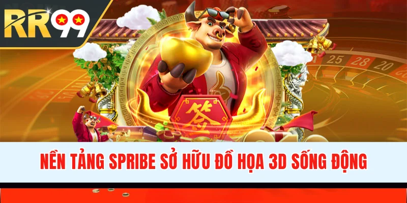 Nền tảng Spribe sở hữu đồ họa 3D sống động
